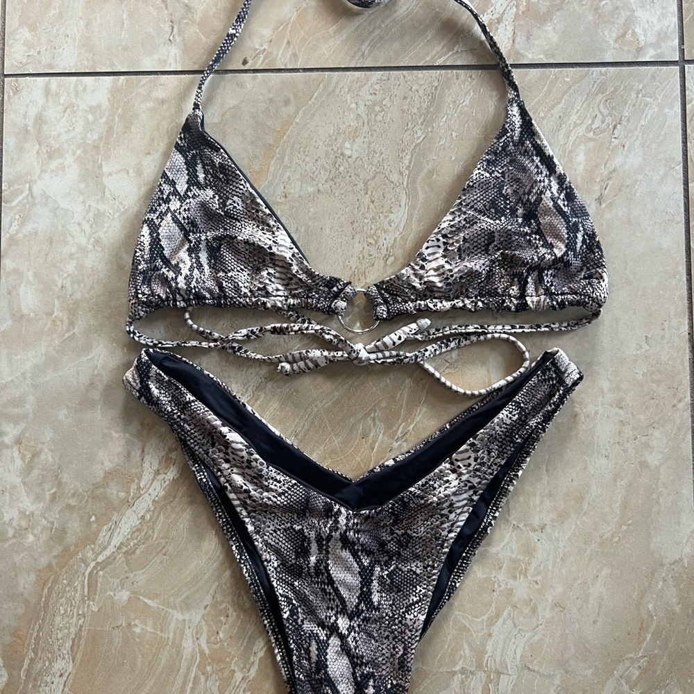 Snakeskin Bikini